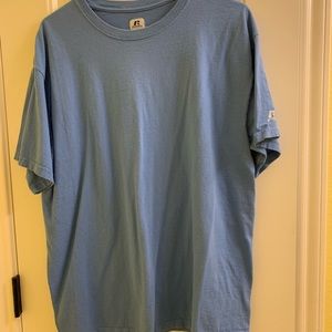Blue oversize tee